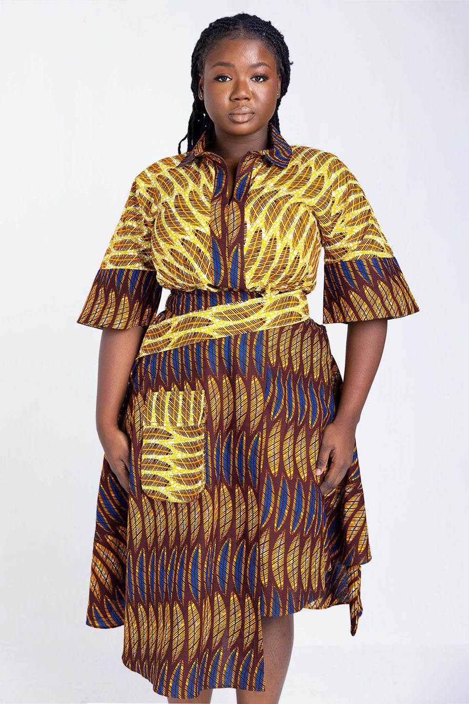 Asymmetric skirt